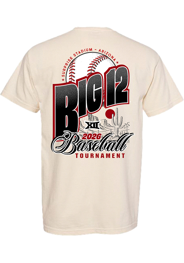 トップス refomed BASEBALL BIG TEE Something Inked Big 12 IVORY 2026 Big 12 Baseball Tournament