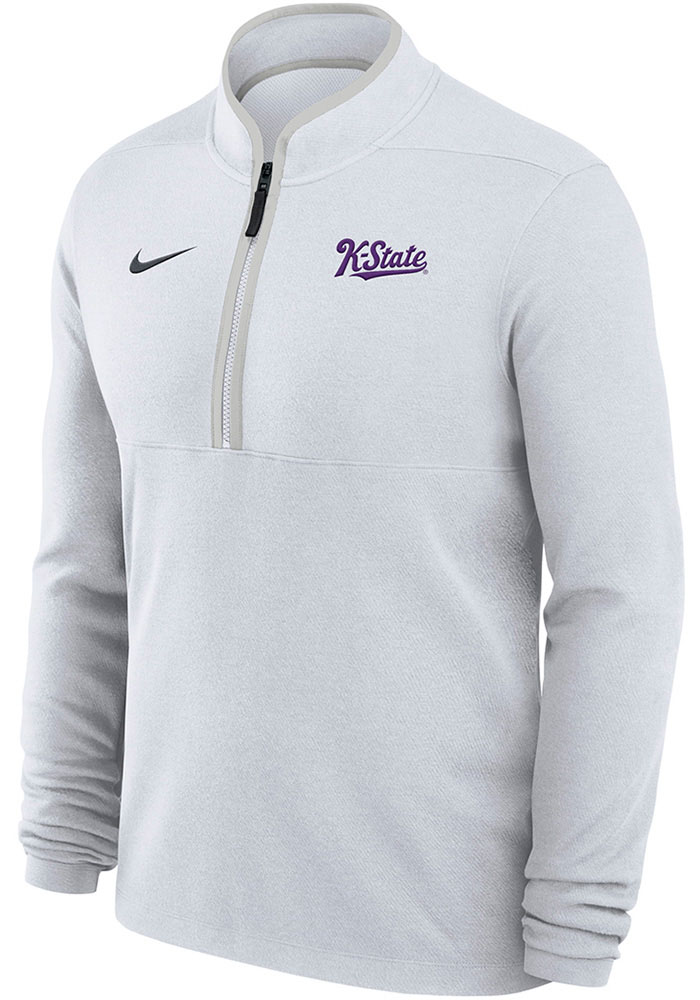 Nike K-State Wildcats Mens White Victory Script Pullover - 516193015