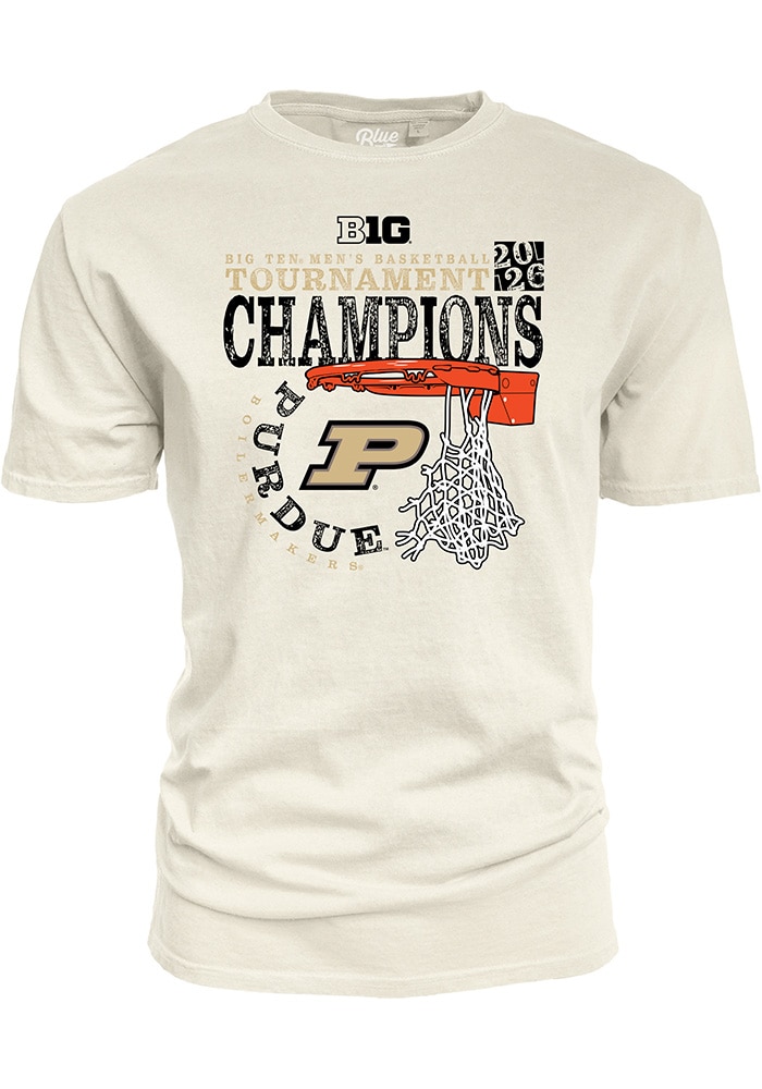 Blue 84 Purdue Boilermakers IVORY 2026 Big Ten Men's Basketball