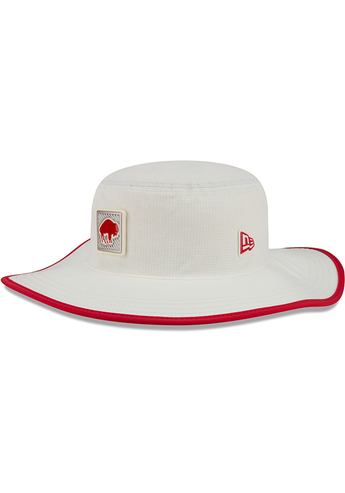 New Era Buffalo Bills White 2026 NFL Training Camp Panama Bucket