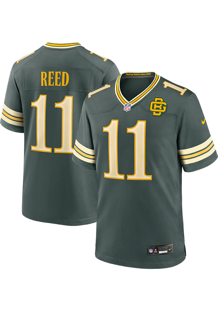 Jayden Reed Green Bay Packers DARKGREEN Rivalry Jersey - 5295030