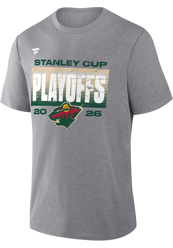 Minnesota Wild ASH 2026 Playoff Participant Short Sleeve Fashion T
