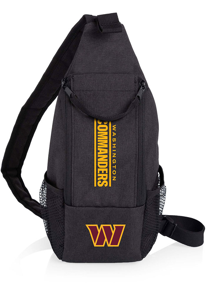 Washington Commanders BLACK Crossbody Insulated Cooler - 53602797