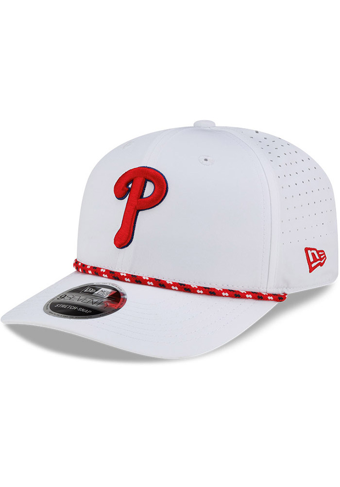New Era Philadelphia Phillies White White Rope Rope 9SEVENTY