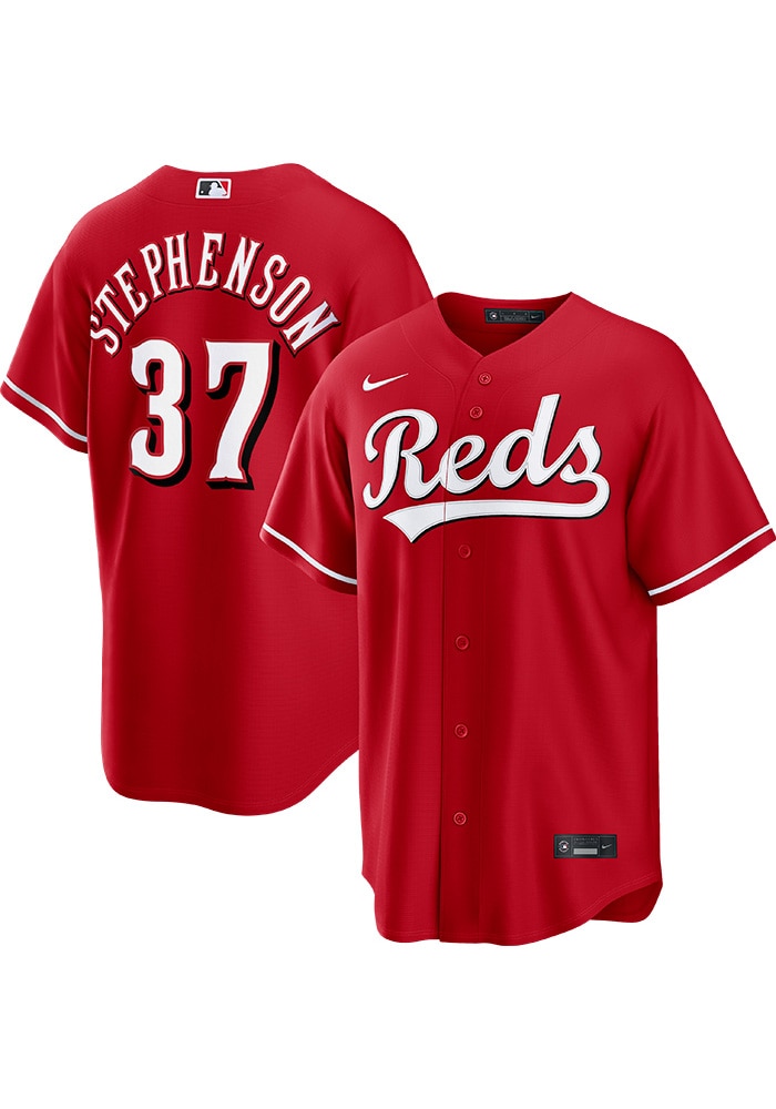 Tyler Stephenson Cincinnati Reds Mens Replica Red Alternate Jersey