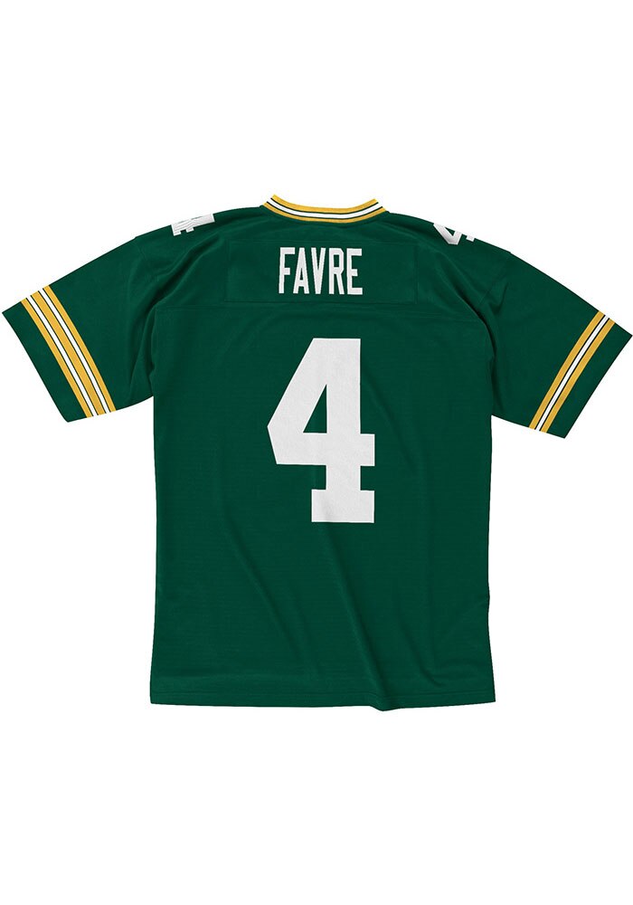Green Bay Packers Brett Favre Mitchell and Ness GREEN 1996 Legacy