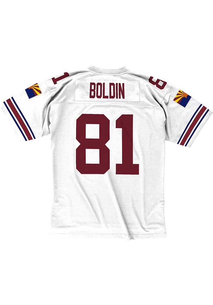 Arizona Cardinals Anquan Boldin Mitchell and Ness WHITE 2003