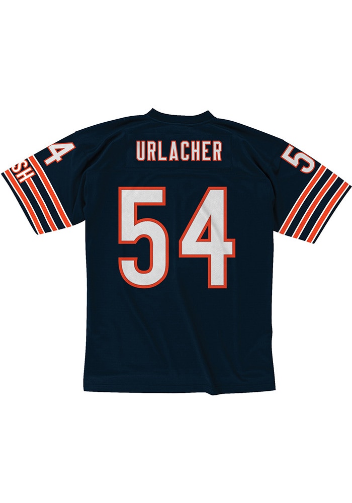 Chicago Bears Brian Urlacher Mitchell and Ness NAVY Legacy