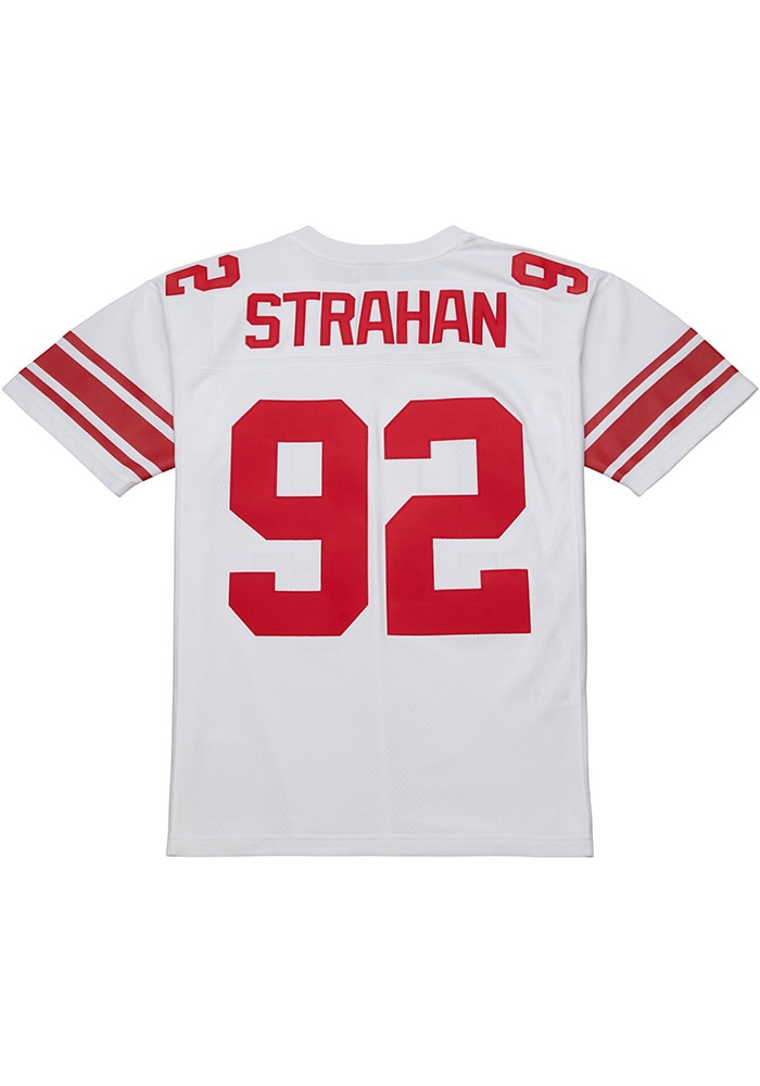 ラスト1枚！wslゼッケン　ジュリアン　ウィルソン　Mサイズ New York Giants Michael Strahan Mitchell and Ness WHITE Throwback