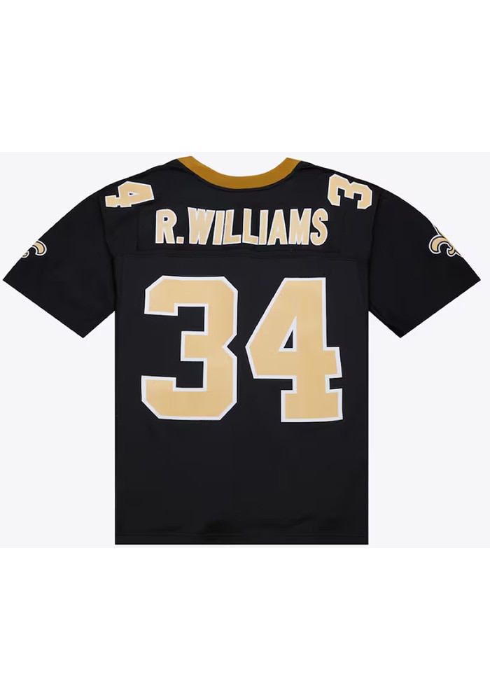 New Orleans Saints Ricky Williams Mitchell and Ness BLACK