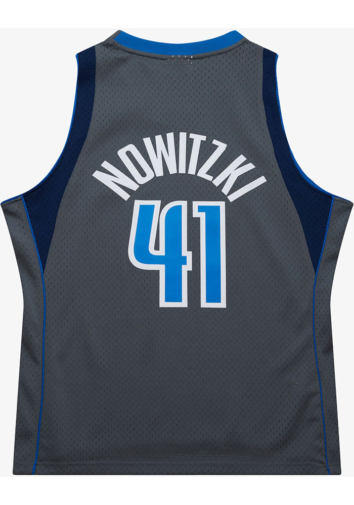 Dirk Nowitzki Dallas Mavericks GREY Swingman Jersey - 56504561
