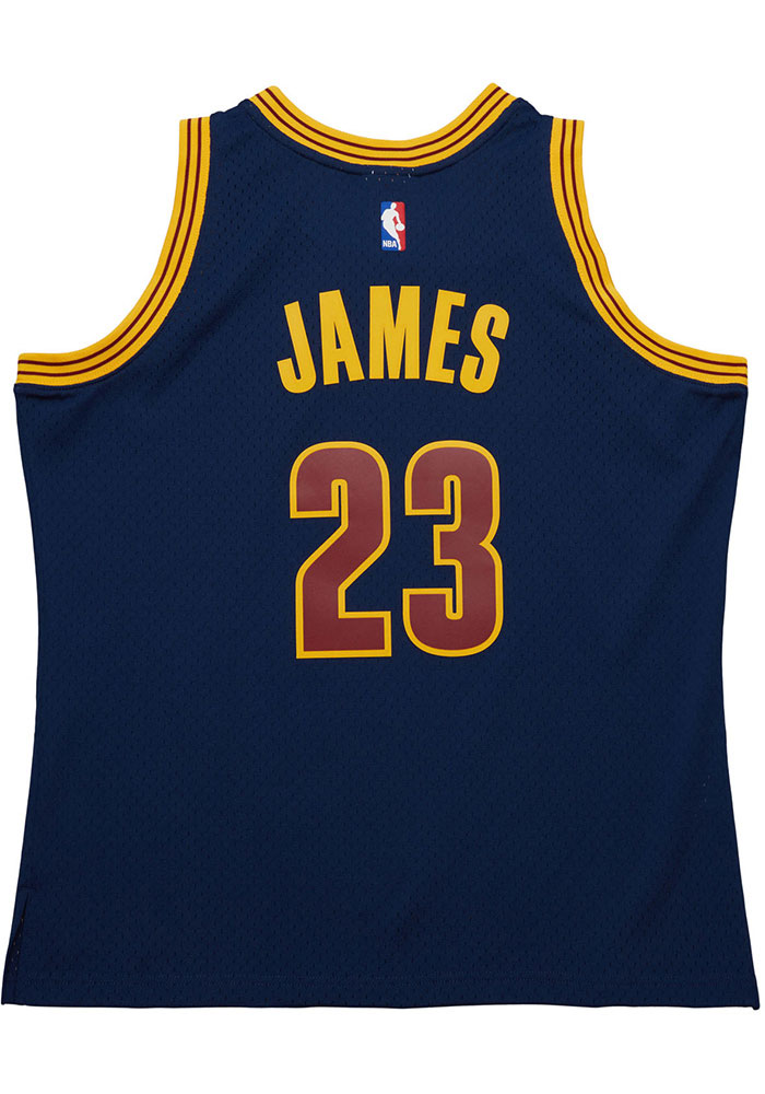 LeBron James Cleveland Cavaliers NAVY Swingman Jersey - 56506968