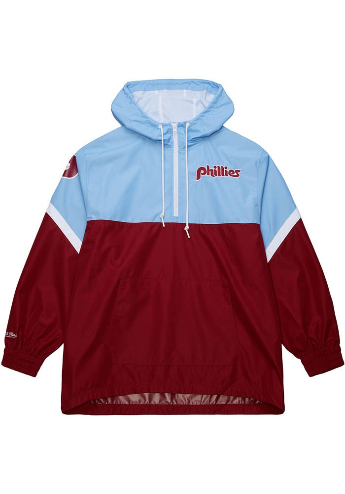 Mitchell and Ness Philadelphia Phillies Mens Tie Breaker LIGHT