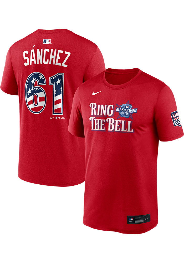 Cristopher Sanchez Philadelphia Phillies Red 2026 Home Run Derby