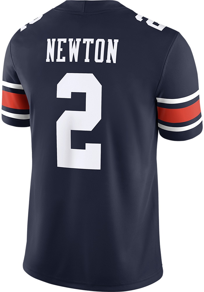Cam Newton Auburn Tigers NAVY Football NIL Name and Number Jersey