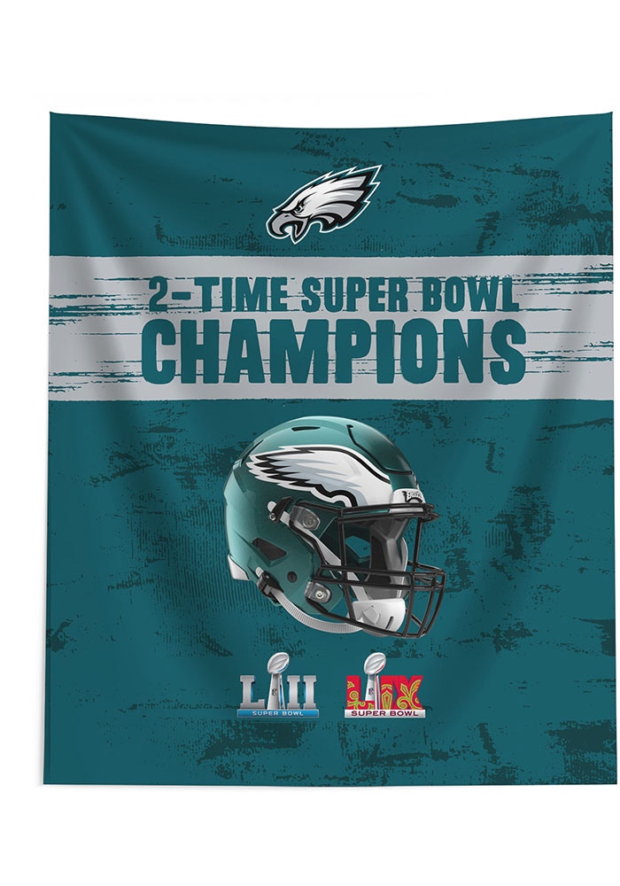 EAGLES 紙ジャケット コレクション 未開封 10枚セット コレクター向け Philadelphia Eagles MIDNIGHTGREEN 2x Super Bowl Champions 50x60