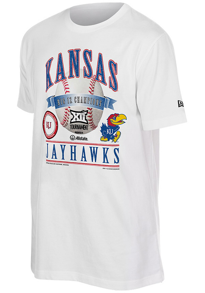 New Era Kansas Jayhawks White 2026 Big 12 Baseball Tournament