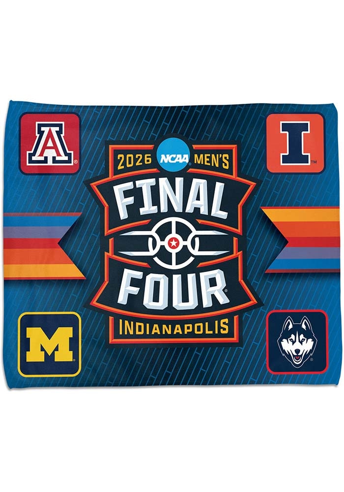 BLUE 15x18 2026 NCAA Final Four All Team Rally Towel - 5761954