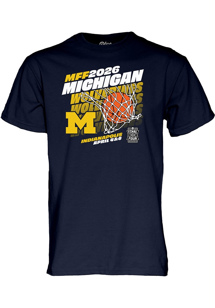 Blue 84 Michigan Wolverines NAVY 2026 Men's Basketball Final Four
