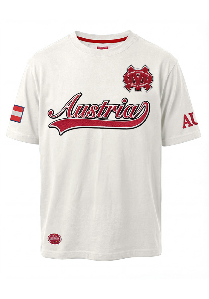 Mondetta Austria National Team White Match Day Tee Short Sleeve