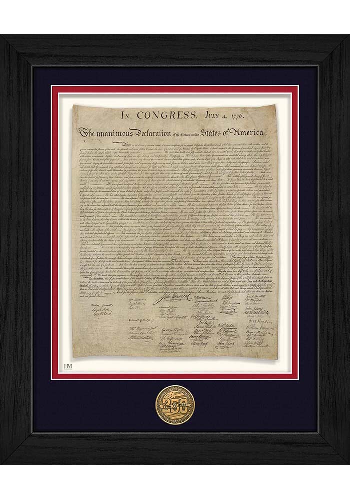 America 250 NAVY America 250 Declaration of Independence Picture