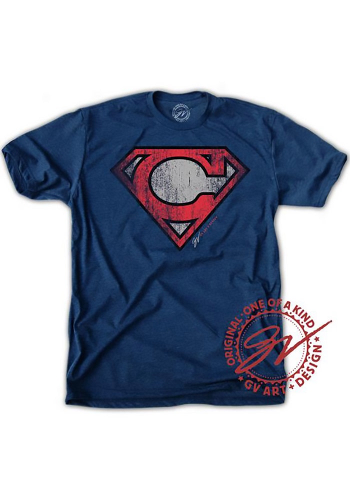GV Art + Design Cleveland NAVY Super C Short Sleeve Fashion T