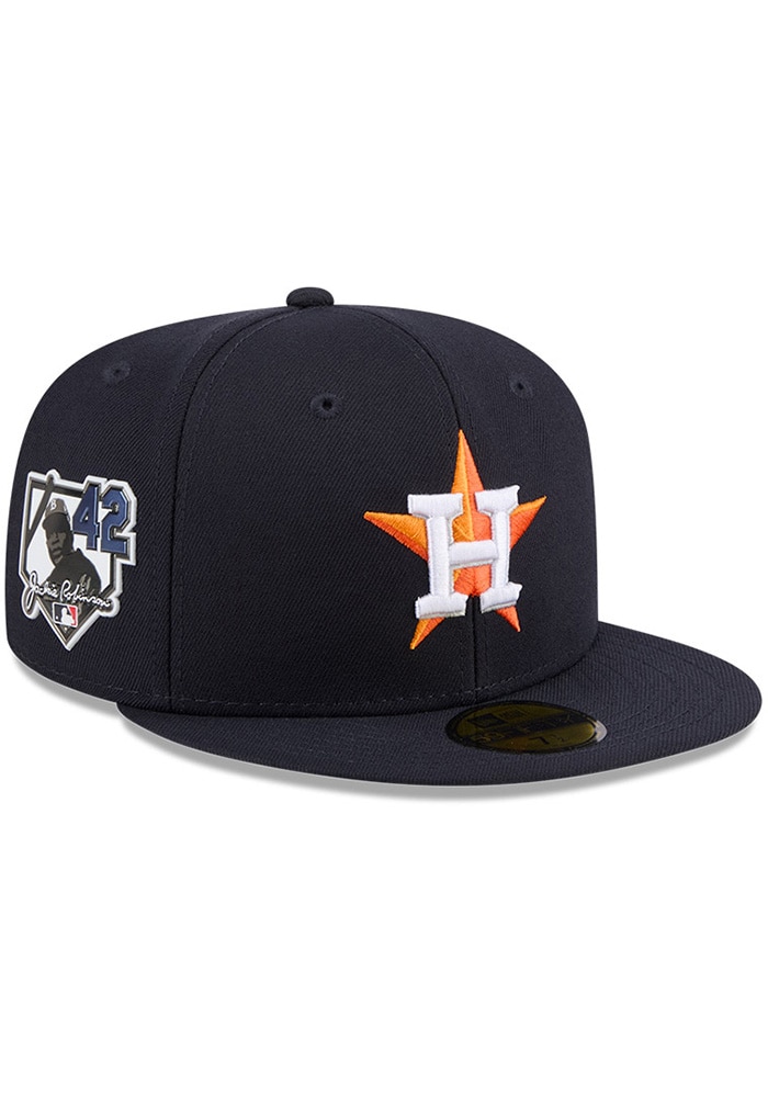 【希少】NEW ERA アストロズ　キャップ　59FIFTY Houston Astros Mens 2026 Jackie Robinson Day 59FIFTY NAVY New Era
