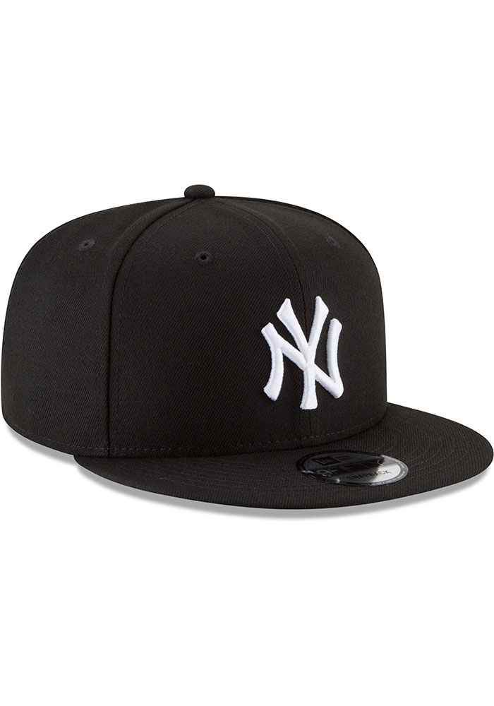【BASICKS/ベーシックス】Newera Yankees Cap BLACK New York Yankees New Era BLACK Basic 9FIFTY Snapback Hat - 59001786