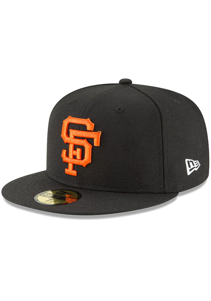 San Francisco Giants Mens Cooperstown 59FIFTY BLACK New Era Fitted