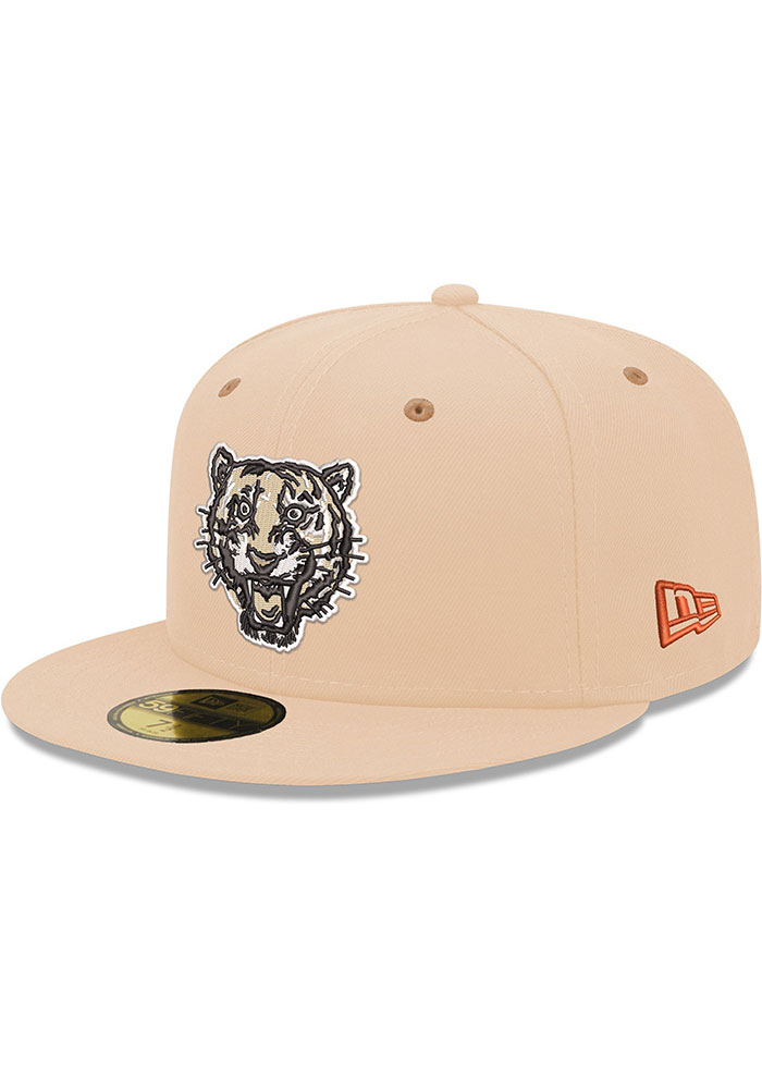 Detroit Tigers Mens 2T 59FIFTY CAMEL New Era Fitted Hat - 59011385