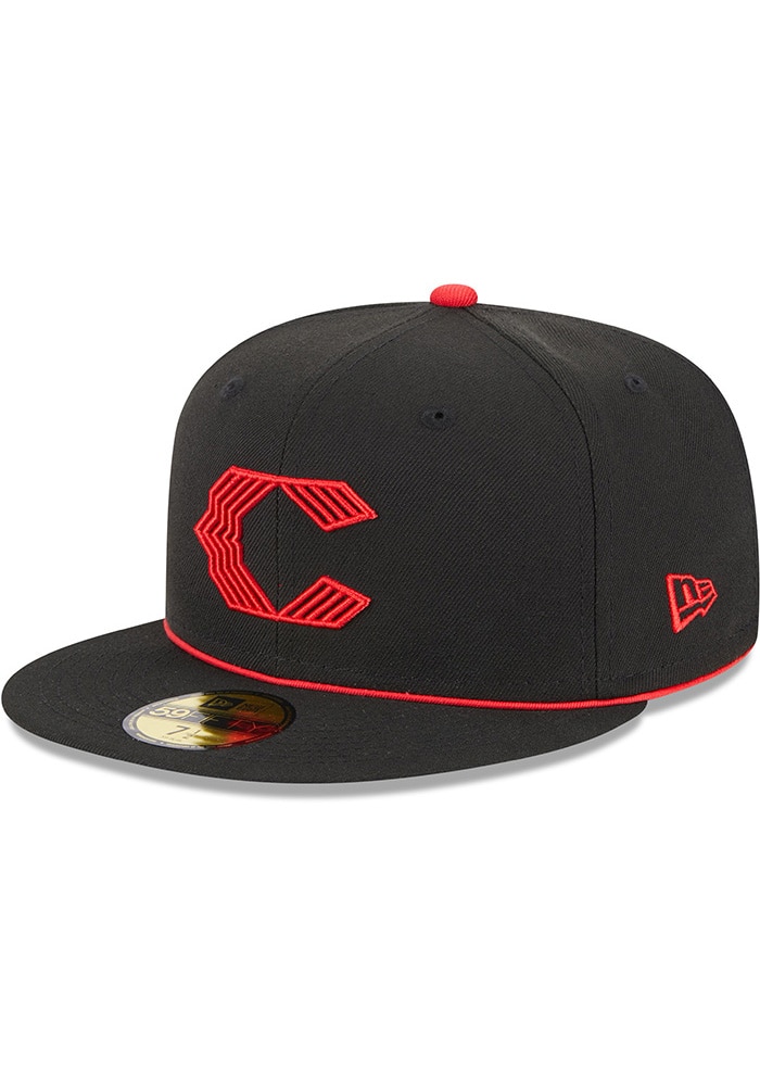 Cincinnati Reds JR 2023 MLB CITY CONNECT 59FIFTY BLACK New Era