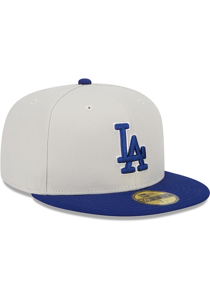 Los Angeles Dodgers Mens World Class 59FIFTY BEIGE New Era Fitted