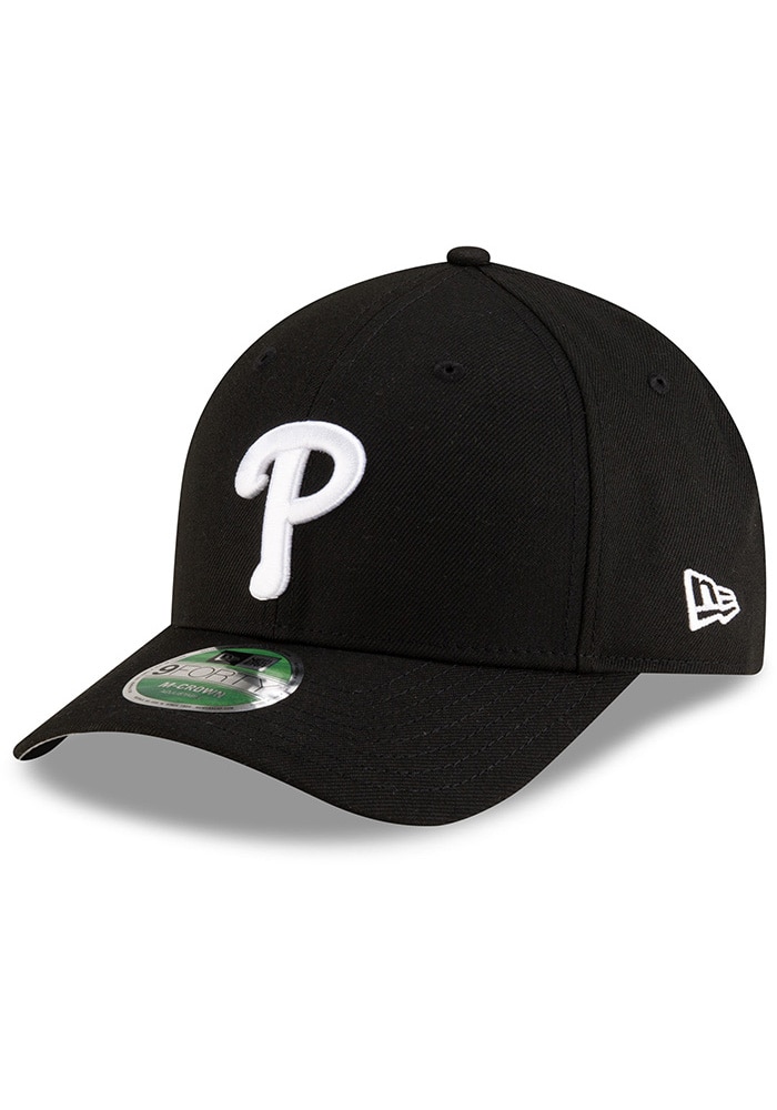New Era Philadelphia Phillies BLACK 9FORTY M-Crown Adjustable Hat