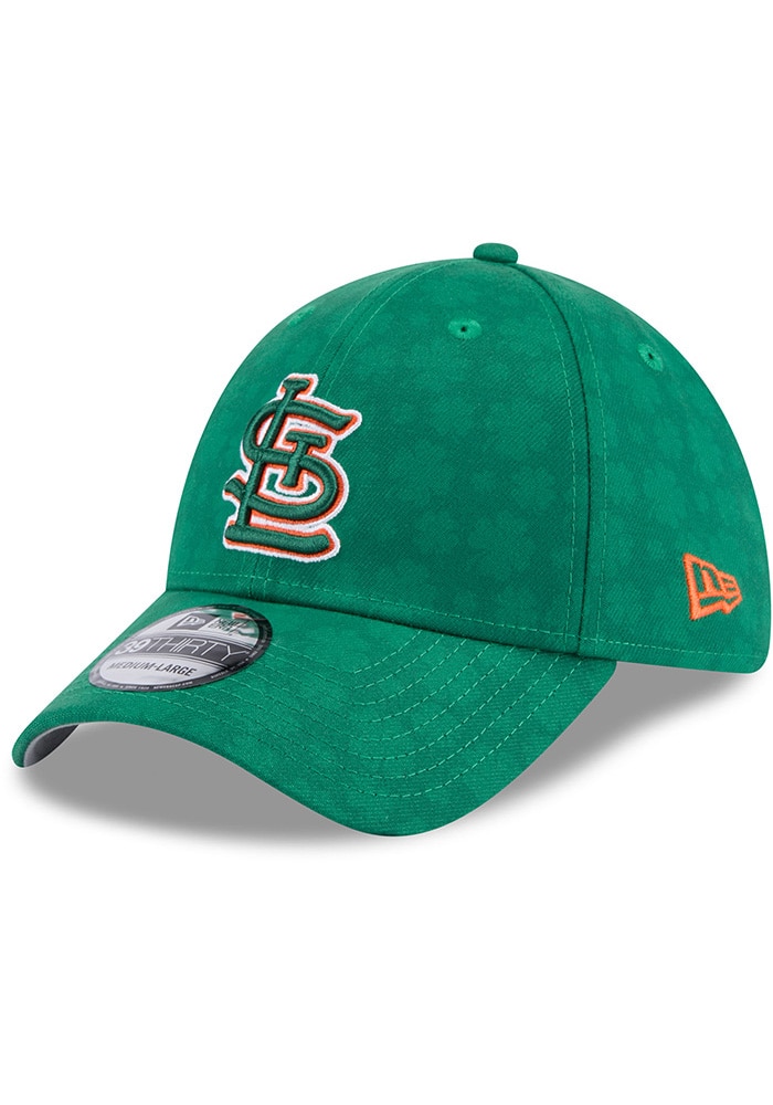 St Louis Cardinals Mens 2025 St Patricks Day 39THIRTY GREEN New