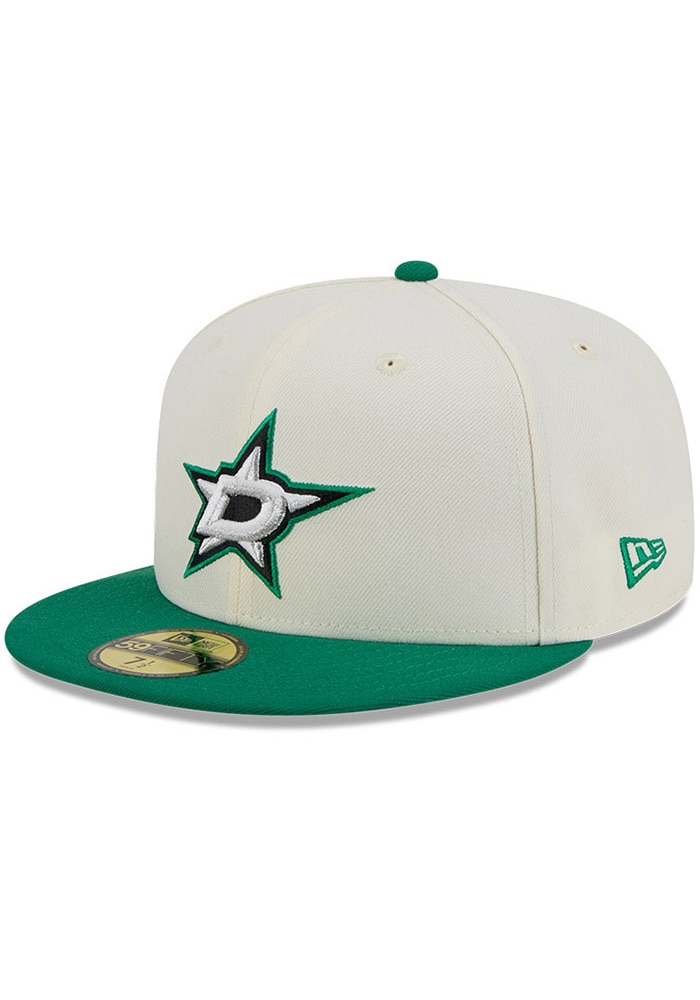 ヴィンテージ！ほぼデッドストック！コレール　タイムレスハーブ　20ピース　USA Dallas Stars Mens 2T Evergreen 59FIFTY CREAM New Era Fitted Hat