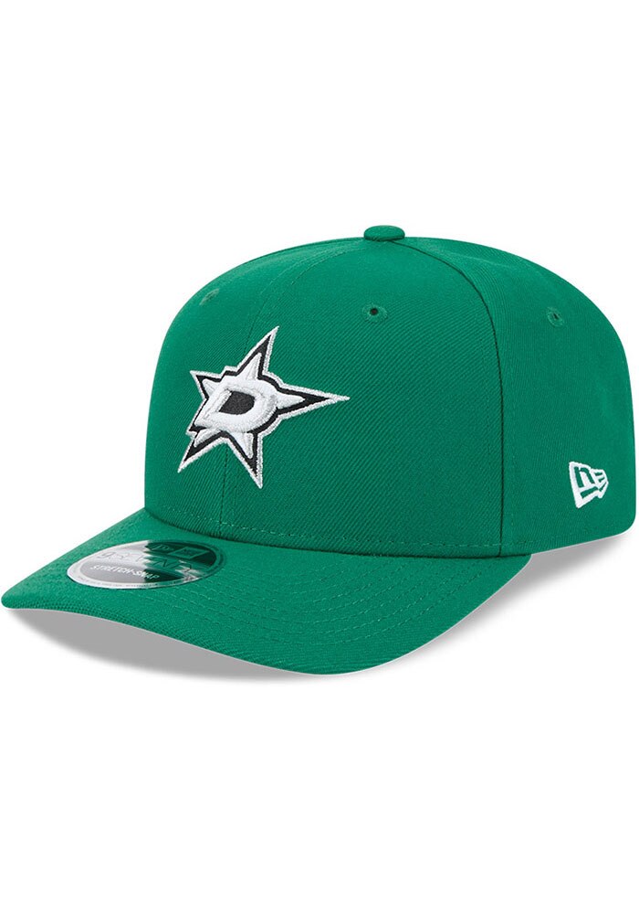 New Era Dallas Stars GREEN 9SEVENTY Stretch Snap Adjustable Hat