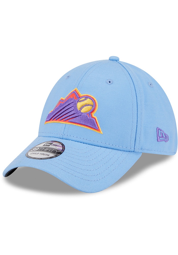 Colorado Rockies 2025 City Connect Official JR 39THIRTY LIGHT BLUE