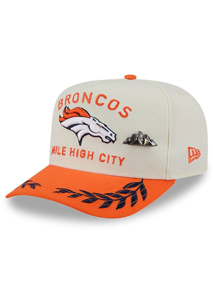 Denver Broncos Mens 2025 NFL Draft 59FIFTY A Frame IVORY New  display picture 3