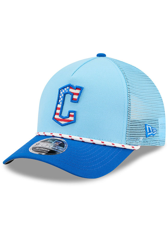 New Era Cleveland Guardians LIGHT BLUE 2025 MLB 4th of July 9FORTY