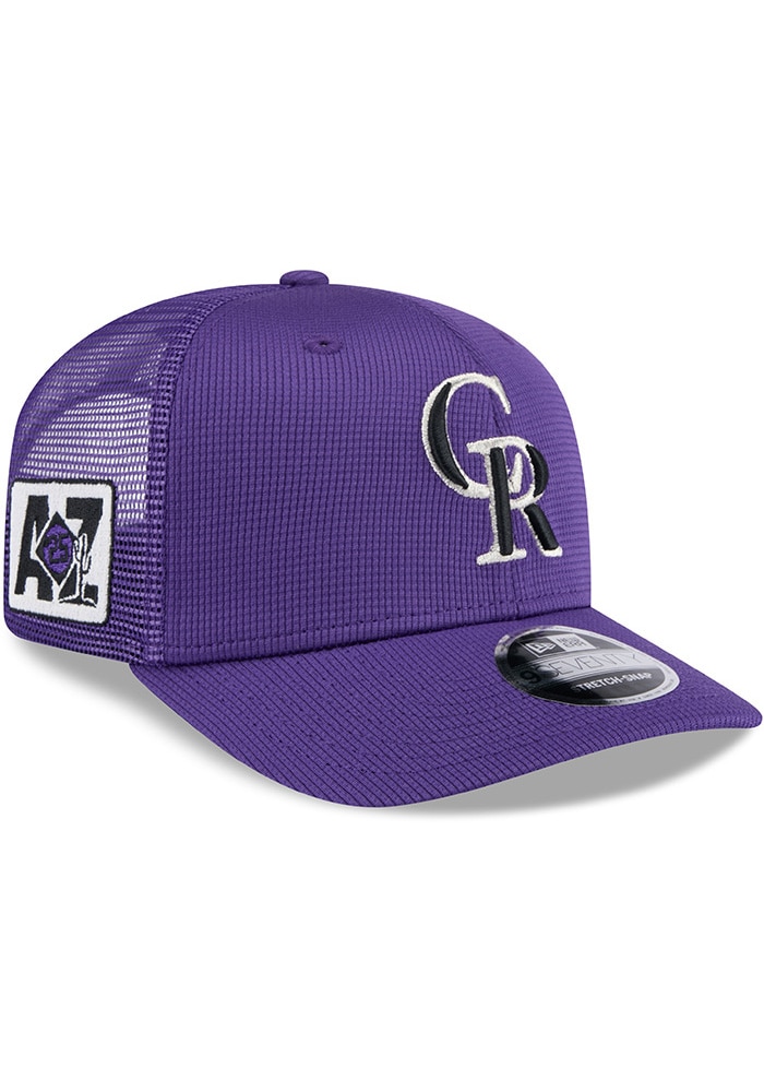 New Era Colorado Rockies PURPLE 2025 Spring Training 9SEVENTY