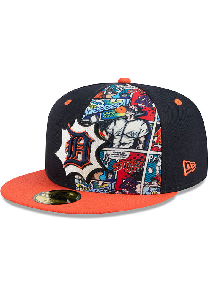 記念グッズ TIGERS BASEBALL 2025 Blu-ray Detroit Tigers Mens 2025 Diamond Hero Collection 59FIFTY NAVY New