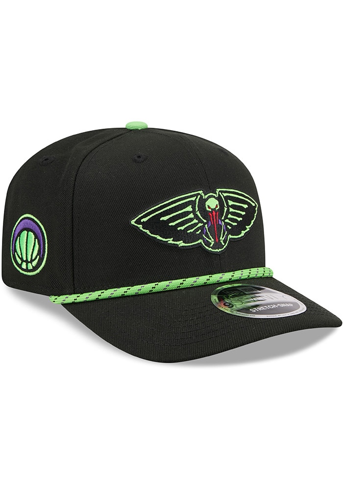 New Era New Orleans Pelicans BLACK 2025 City Edition Stretch