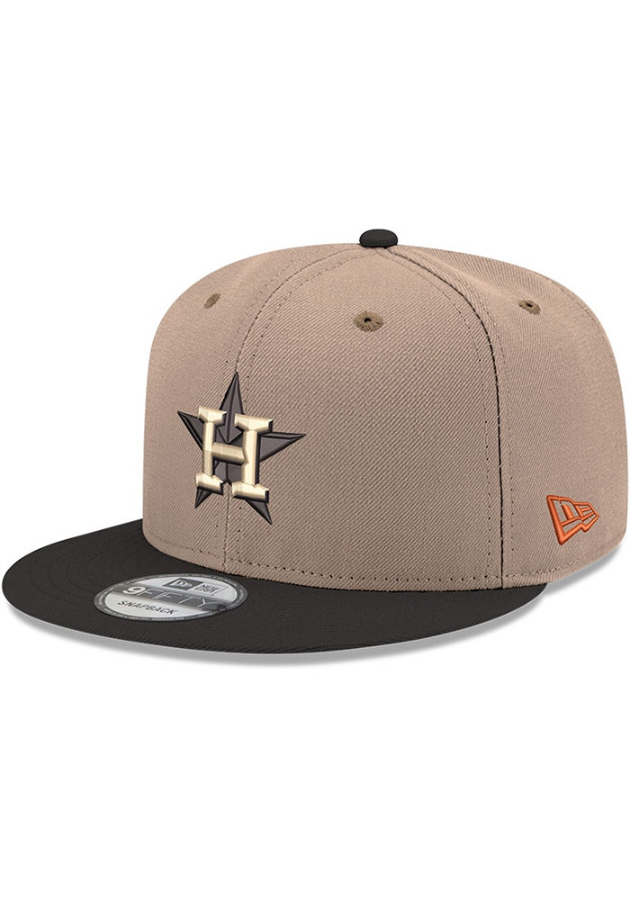 Houston Astros New Era CAMEL 2T 9FIFTY Snapback Hat - 59043341