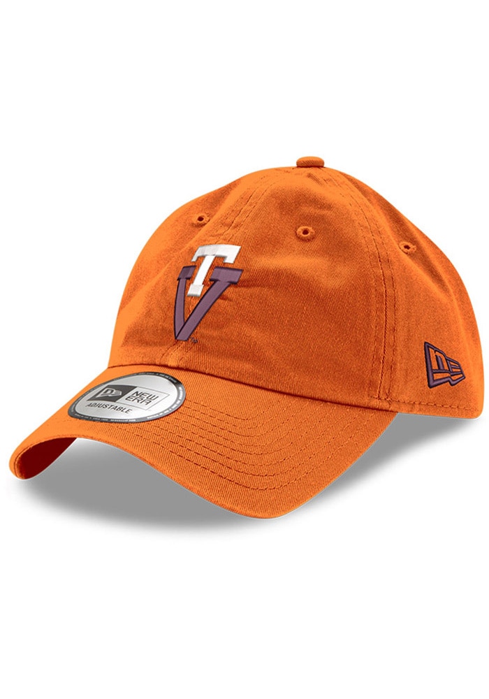 New Era Virginia Tech Hokies ORANGE Casual Classic Adjustable Hat
