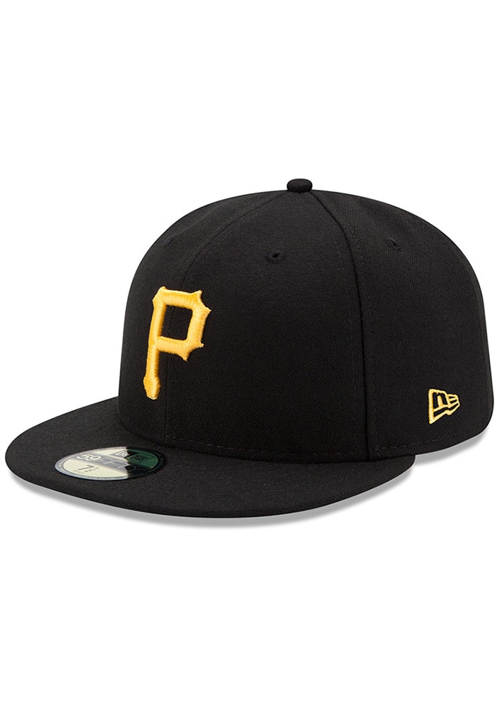 Pittsburgh Pirates Mens AC Game 59FIFTY YELLOW New Era Fitted Hat