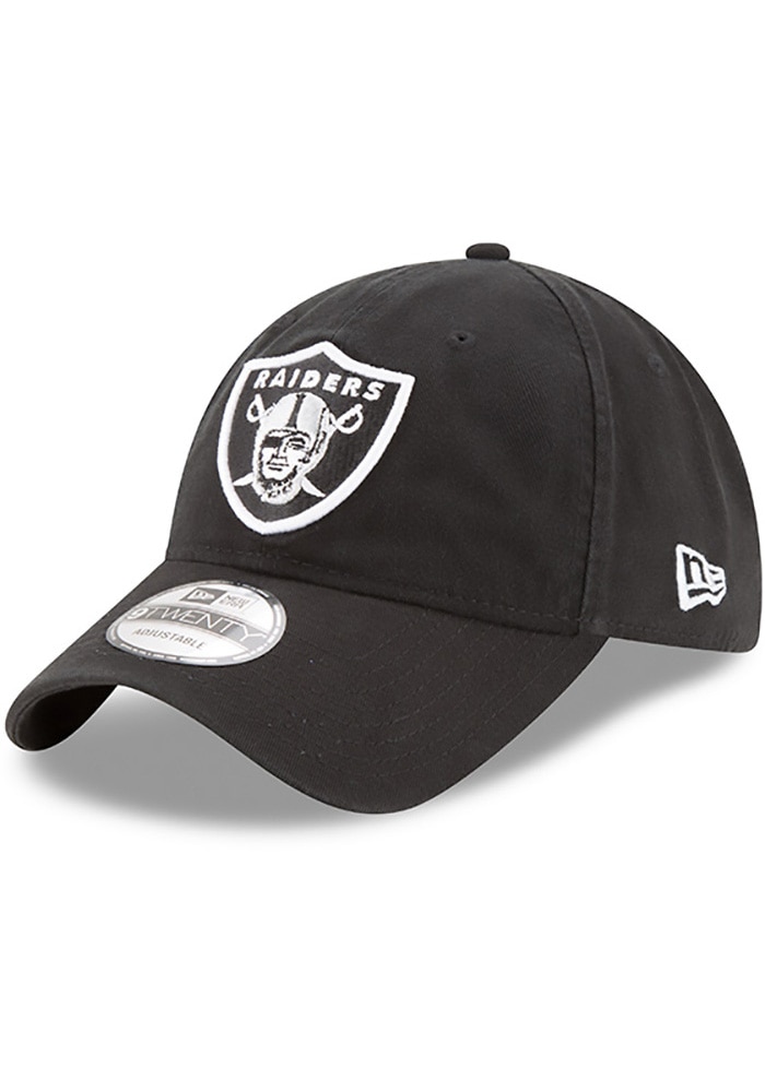 New Era Las Vegas Raiders BLACK Core Classic 9TWENTY Adjustable