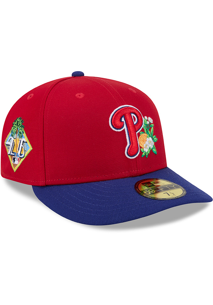 T-shirt Homme New Era MLB Rouge Manches Courtes, Philadelphia Phillies Taille L, Neuf