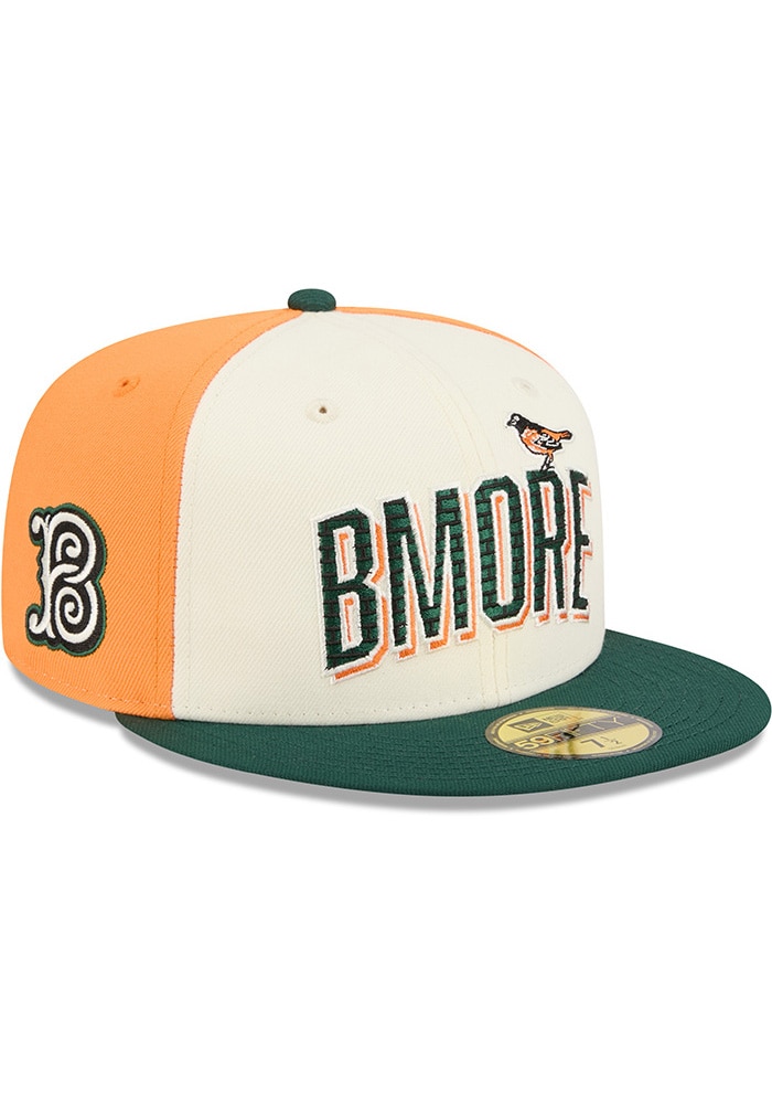 Baltimore Orioles Mens City Connect 5950 Tri Color White New Era