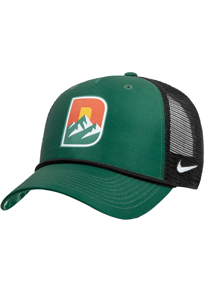 Nike Denver Summit FC GREEN 2026 NWSL Rise Rope Trucker Adjustable
