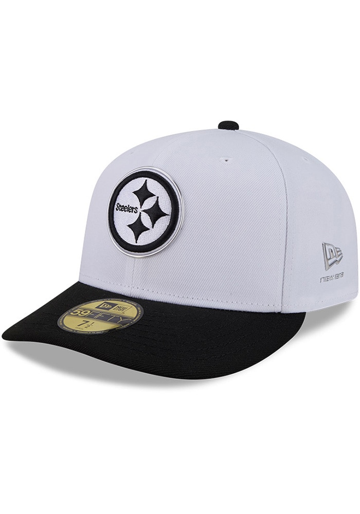 Pittsburgh Steelers Mens 2026 NFL Draft CW 59FIFTY White New Era